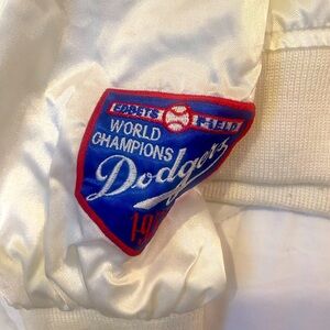 Ladies size L (Slightly Used) Brooklyn Dodgers Cooperstown Collection Jacket.